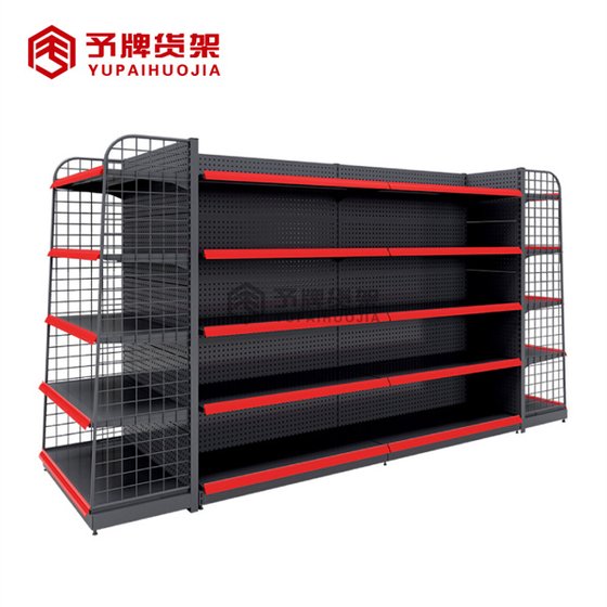 Supermarket Metal Shelves