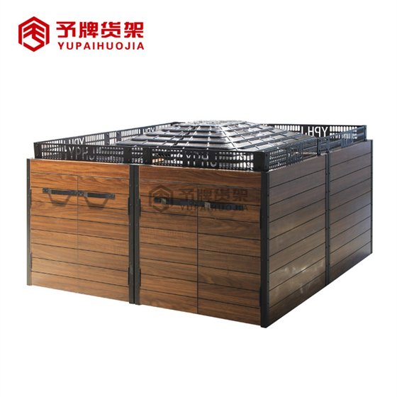 Supermarket vegetable display rack for sale