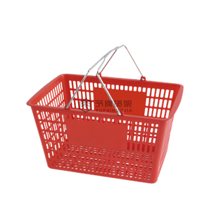 shopping basket with handles