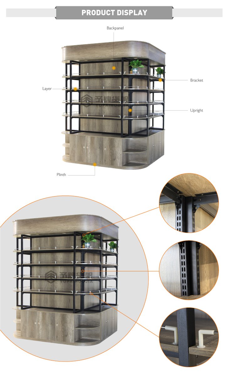 YPHJ BZ02 Detail 2 - Supermarket Shelf & Rack Manufacturer