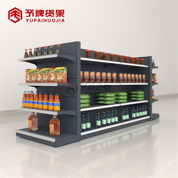 Standard Single & Double Sided Supermarket Shelf view 3