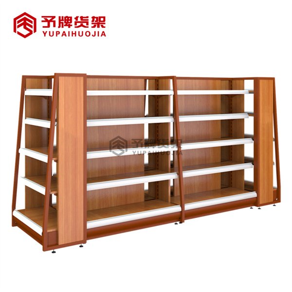 Luxury Wooden Supermarket Shelf view 4