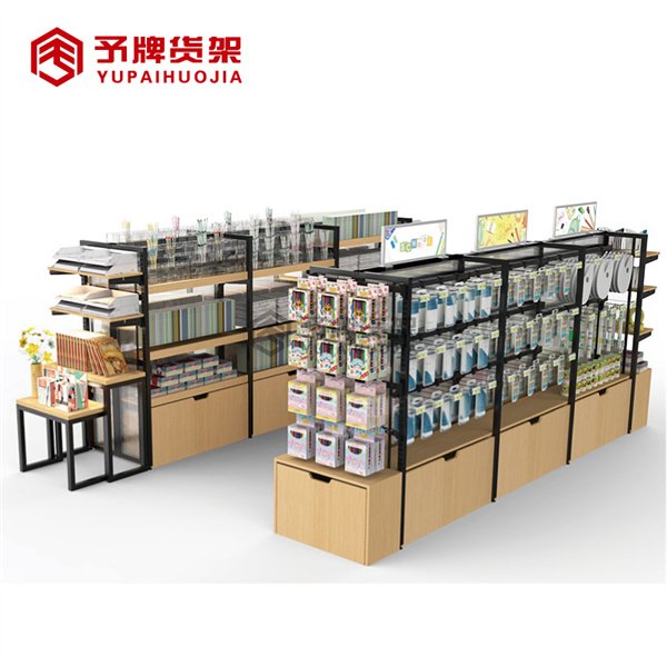 Steel stationery shop display rack for sale view 4