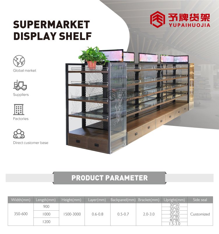 YPHJ SH01 Detail 1 - Supermarket Shelf & Rack Manufacturer